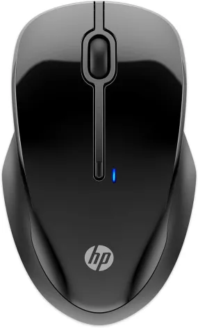 HP 250 Dual Mouse - Wireless Connectivity, Multi-Surface, Ambidextrous - Black