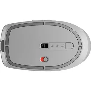 HP 710 Rechargeable Silent Mouse - Wireless - Bluetooth - 2.40 GHz - Rechargeable - Silver - USB Type A - 3000 dpi - Tilt Wheel - 7 Button(s) - 6 Programmable Button(s) - Symmetrical