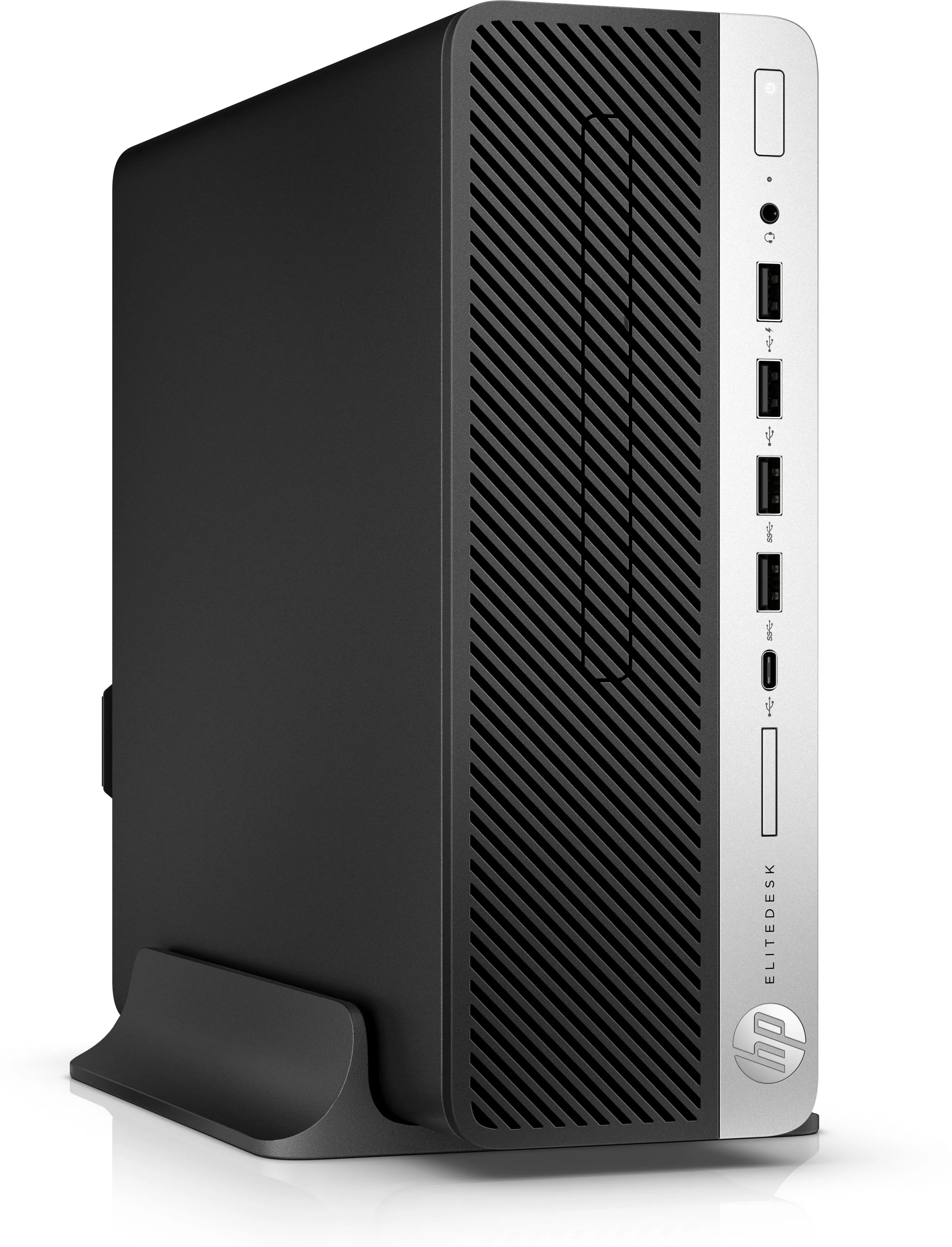 HP EliteDesk 705 G4 Desktop PC, SFF, AMD PRO A8-9600, 3.10GHz, 8GB RAM, 256GB SSD,Windows 10 Pro,5CM34US#ABA