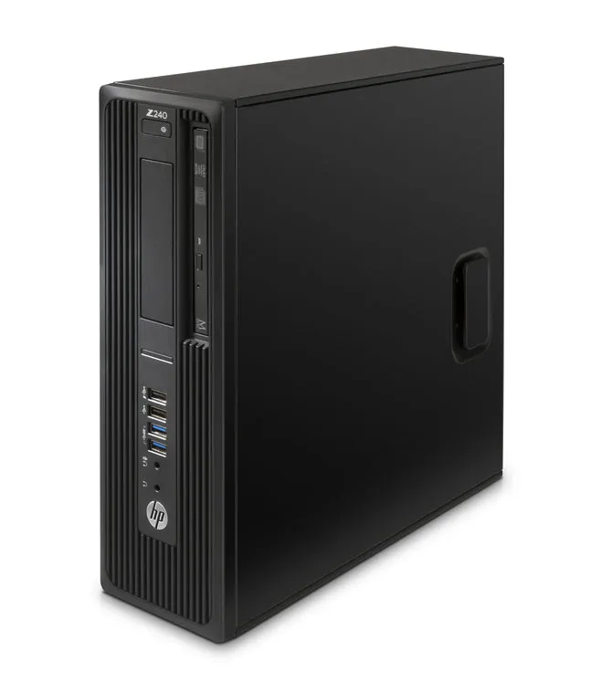 HP Z240 Business Workstation SFF, Intel:E3-1225V6, 3.30GHz, 8GB RAM, 2TB HDD SATA, Windows 10 Pro 64-Bit- 2VN80UT#ABA