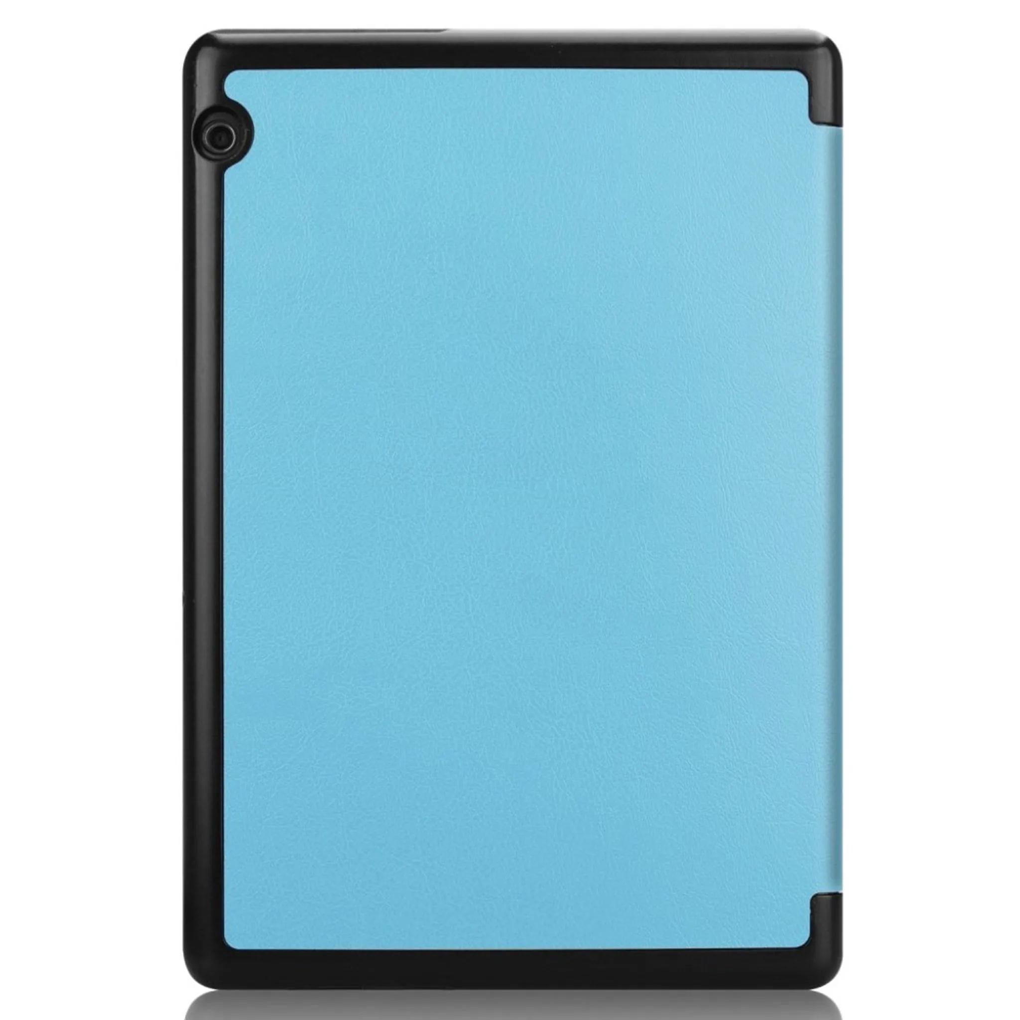 Huawei MediaPad T5 tri-fold leather flip case - Baby Blue