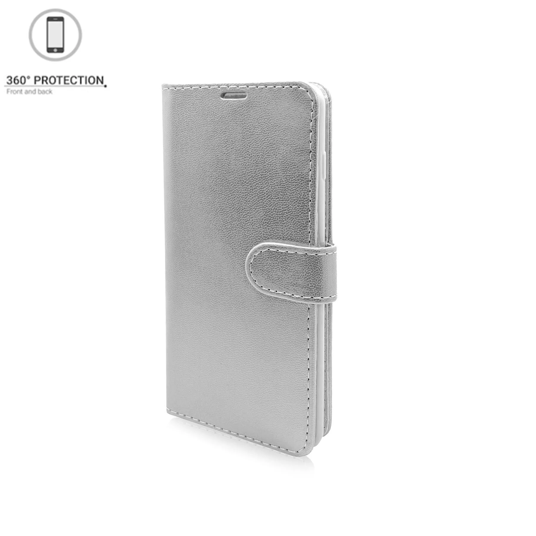 Huawei P Smart Flip Folio Book Wallet Case