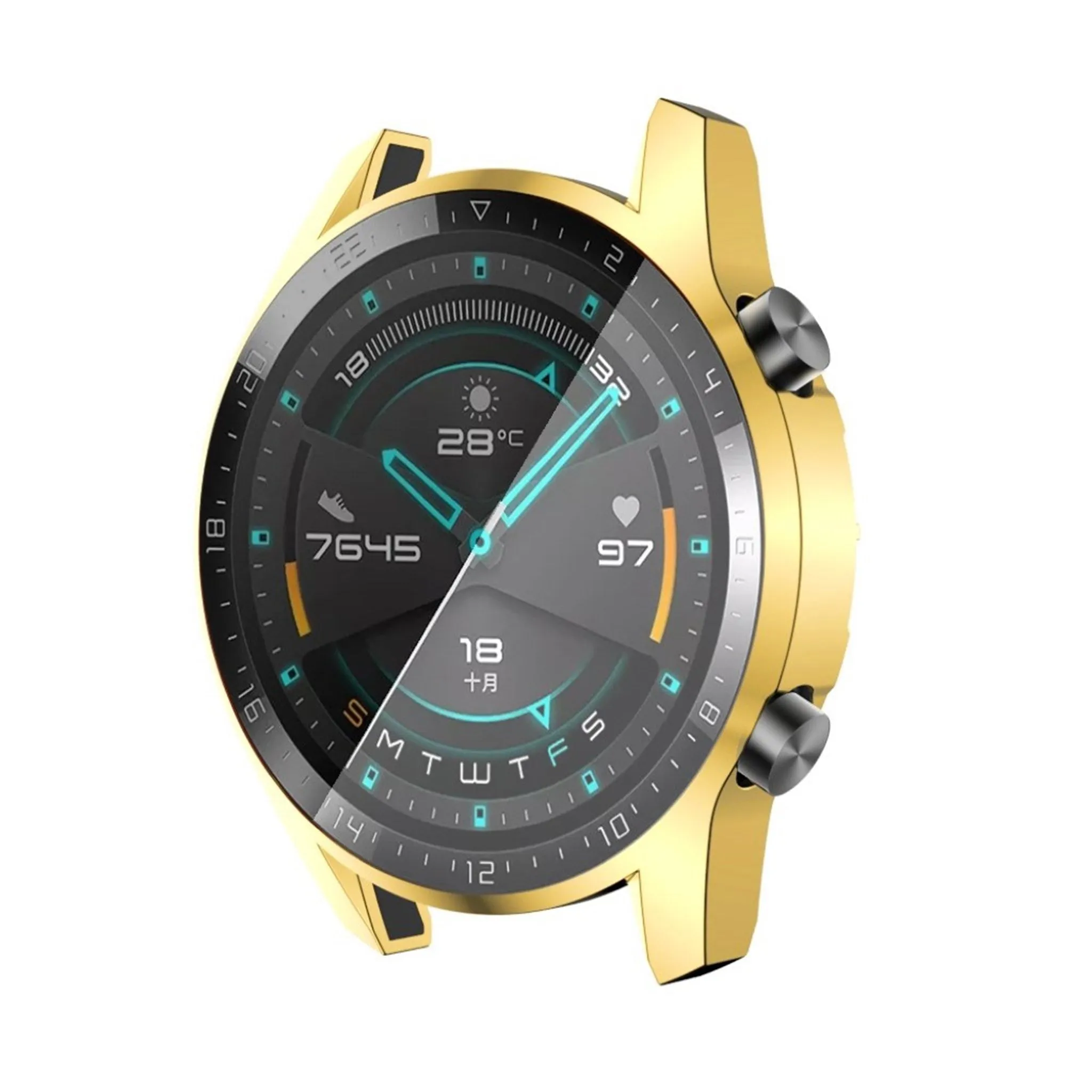 Huawei Watch GT 2 46mm electroplated case - Gold