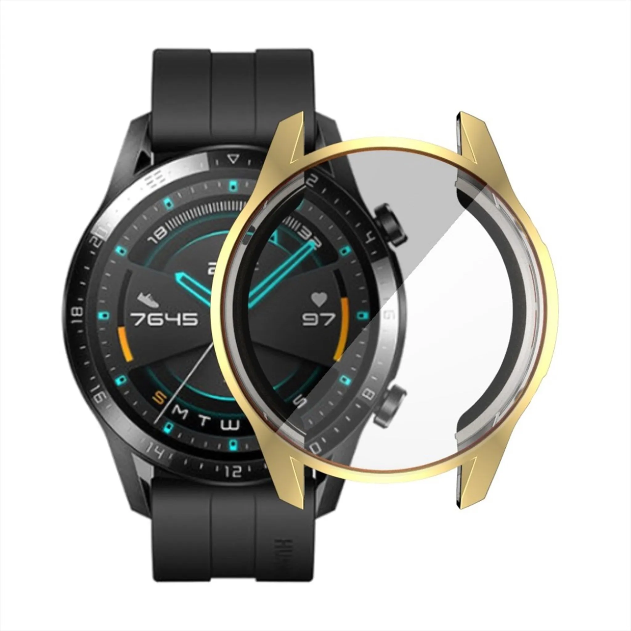 Huawei Watch GT 2 46mm electroplated case - Gold