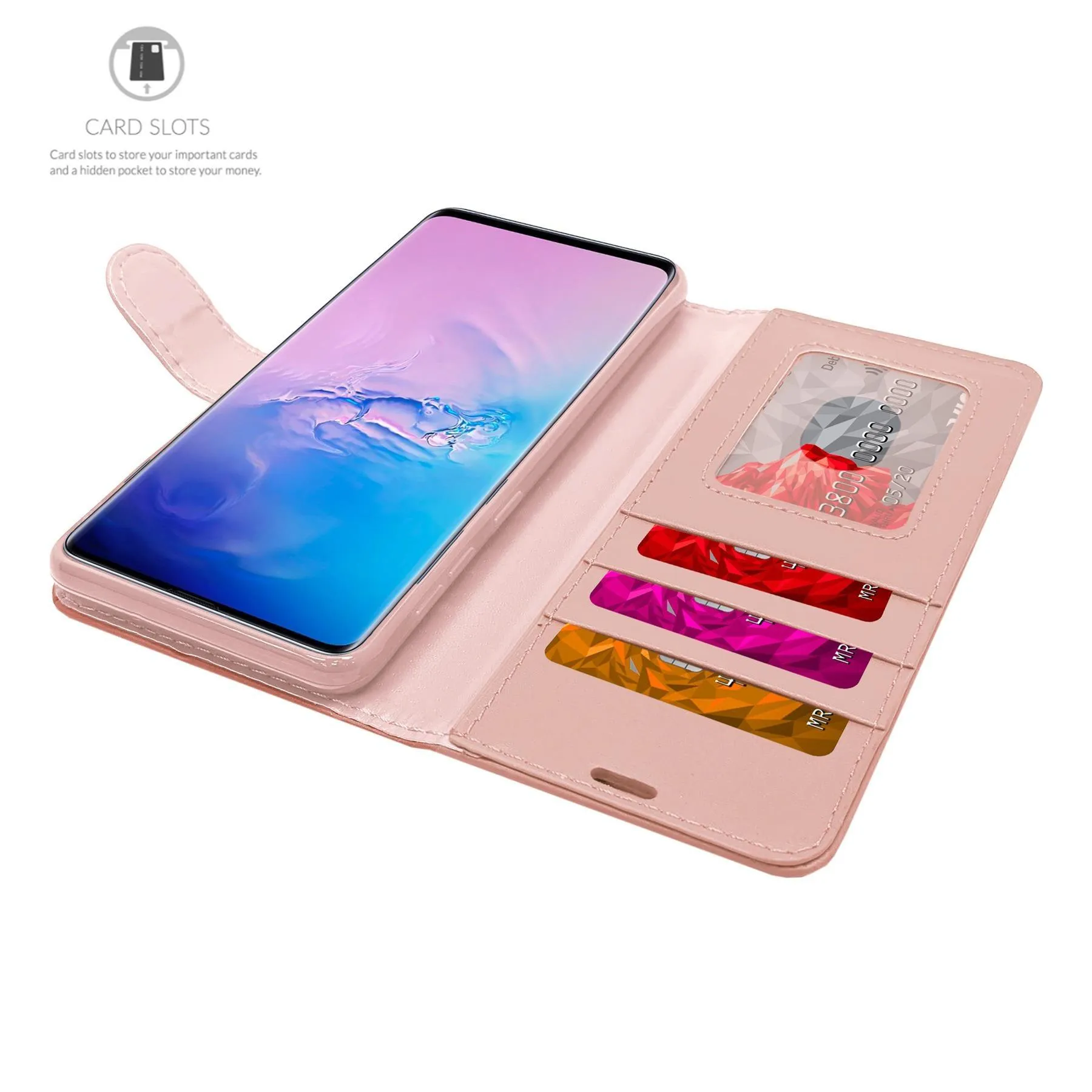 Huawei Y6P (2020) Flip Folio Book Wallet Case