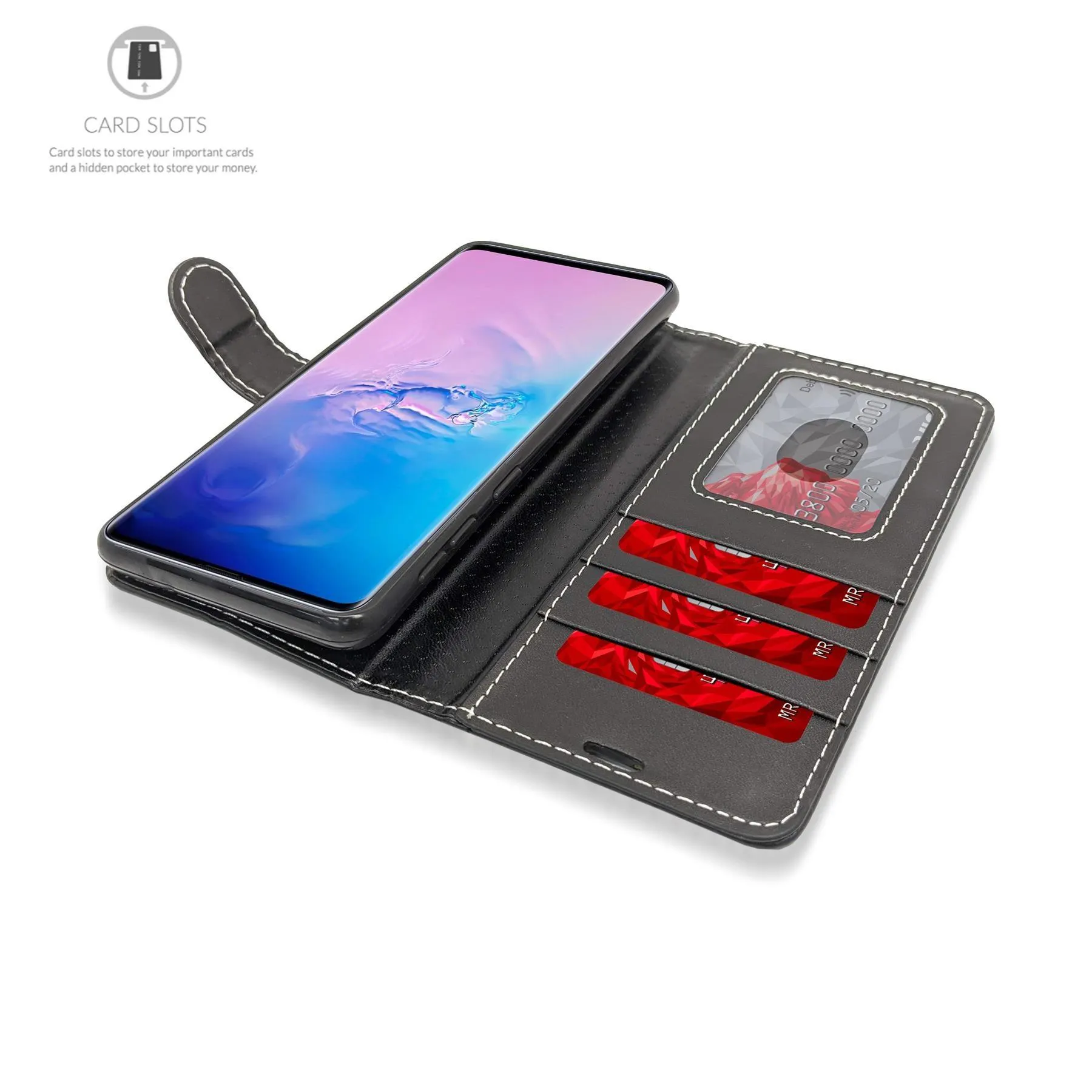 Huawei Y6P (2020) Flip Folio Book Wallet Case