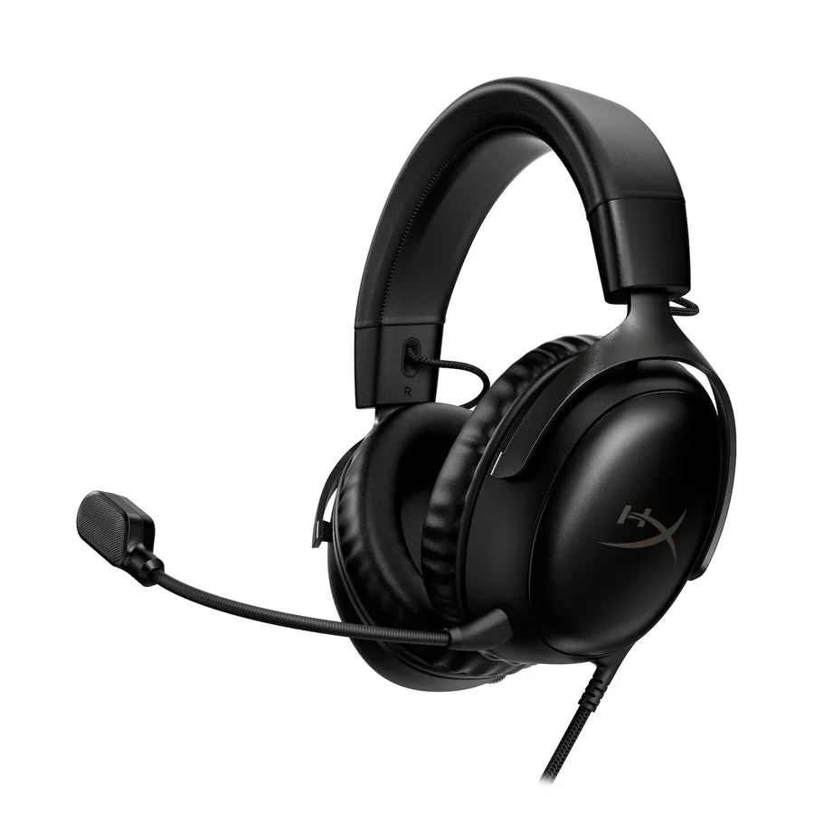 HyperX Cloud III Wired DTS X Gaming Headset with Signature Comfort | Angled 53mm Drivers | Crystal-Clear Microphone