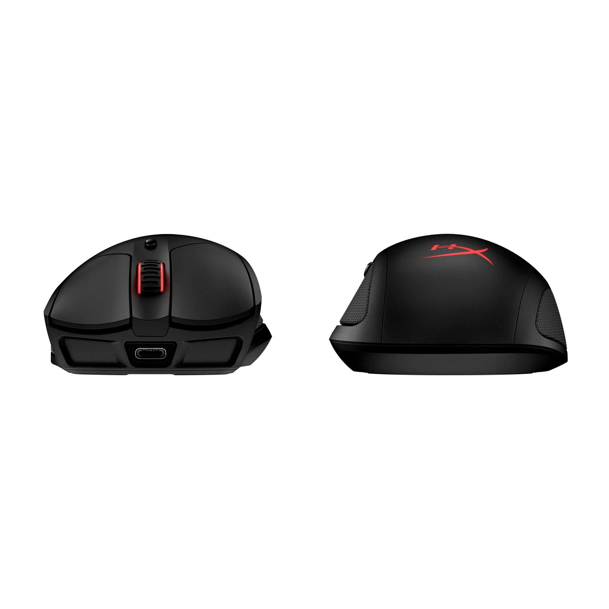 HyperX Pulsefire Dart Wireless RGB Gaming Mouse Ergonomic  with Pixart 3389 Optical Sensor, 16000 DPI, 6 Programmable Buttons, Qi-Charging 50 Hours Battery Life For PC PS5 PS4 Xbox One (HX-MC006B)