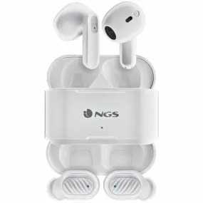 In-ear Bluetooth Headphones NGS ARTICA DUO White