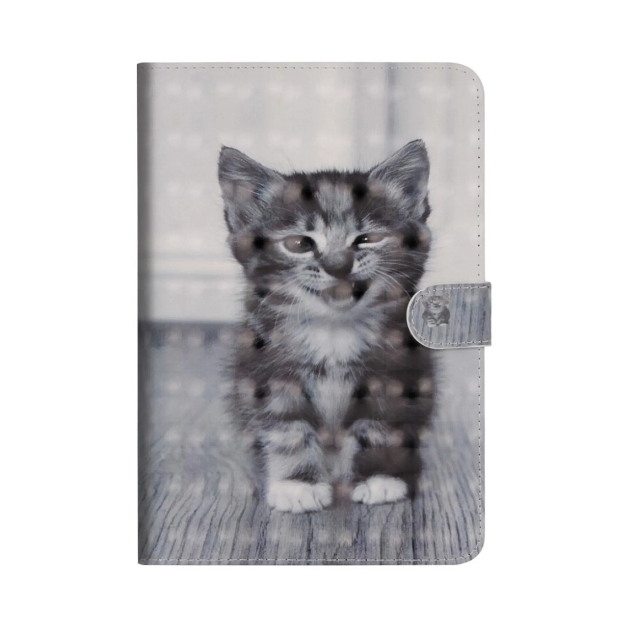 iPad Mini (2019) light spot décor leather case - Cat