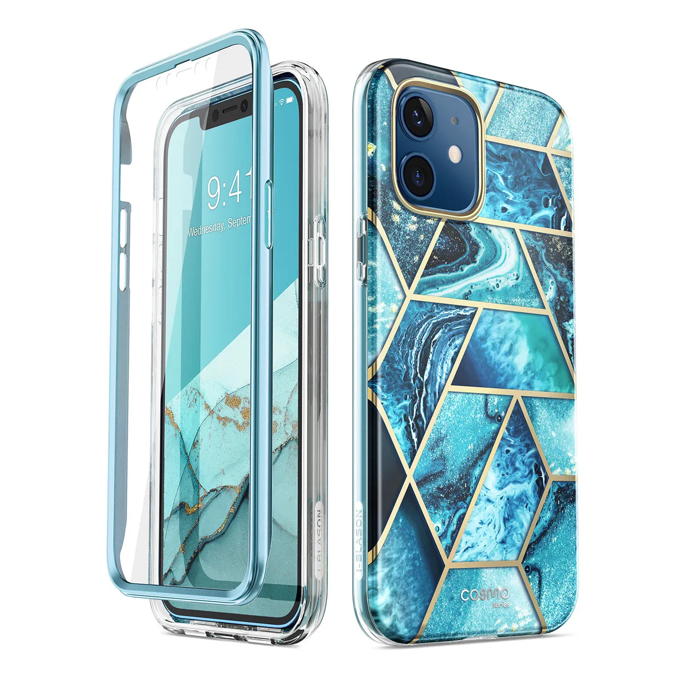 iPhone 12 Cosmo Case(open box) - Ocean Blue