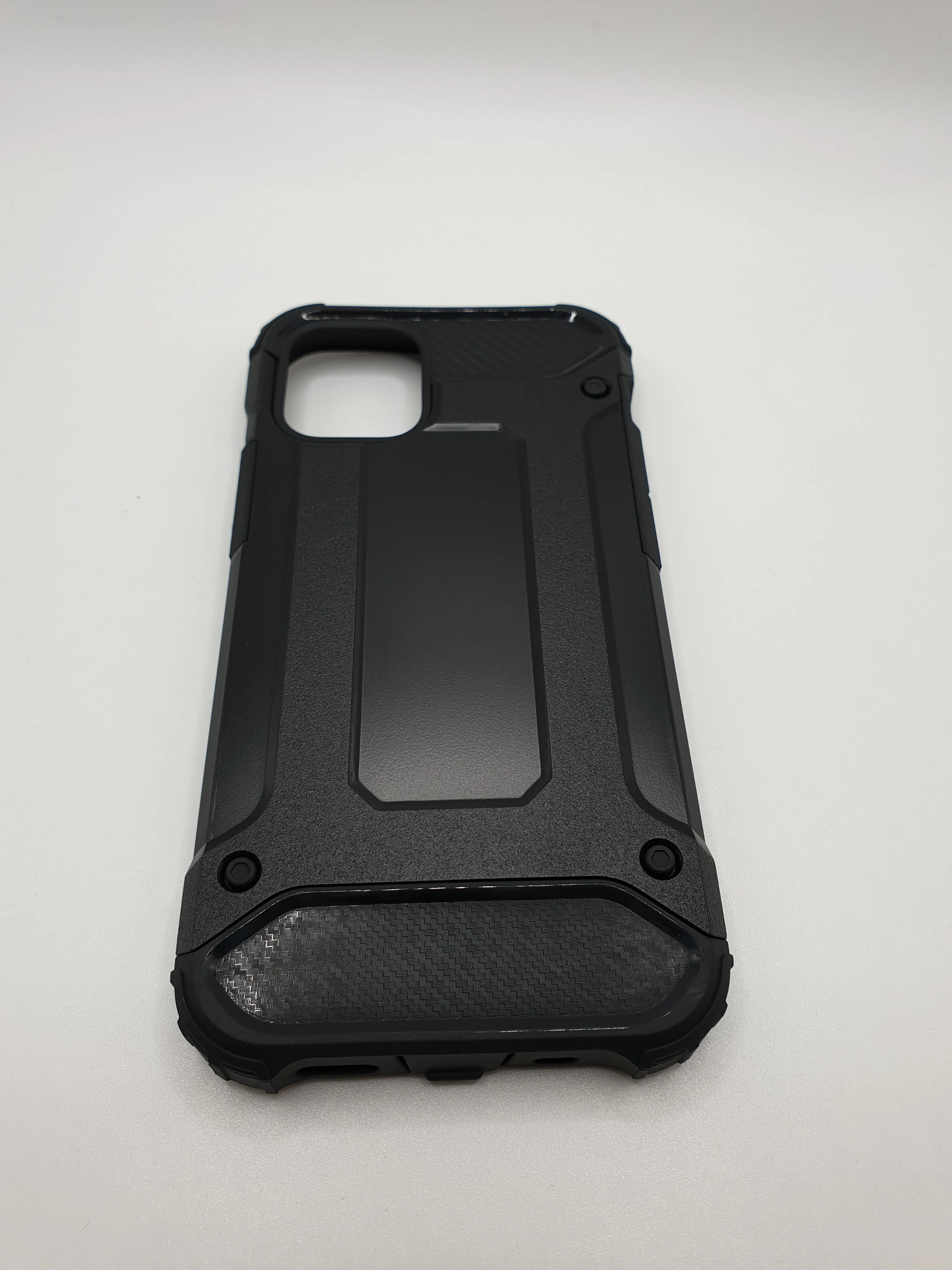 iPhone 12 Mini 5.4" Slim Armour Protection Case Cover Black Tough Durable Design Impact Absorbing