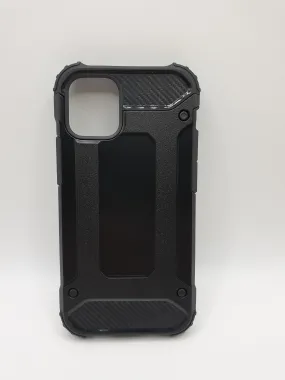 iPhone 12 Mini 5.4" Slim Armour Protection Case Cover Black Tough Durable Design Impact Absorbing