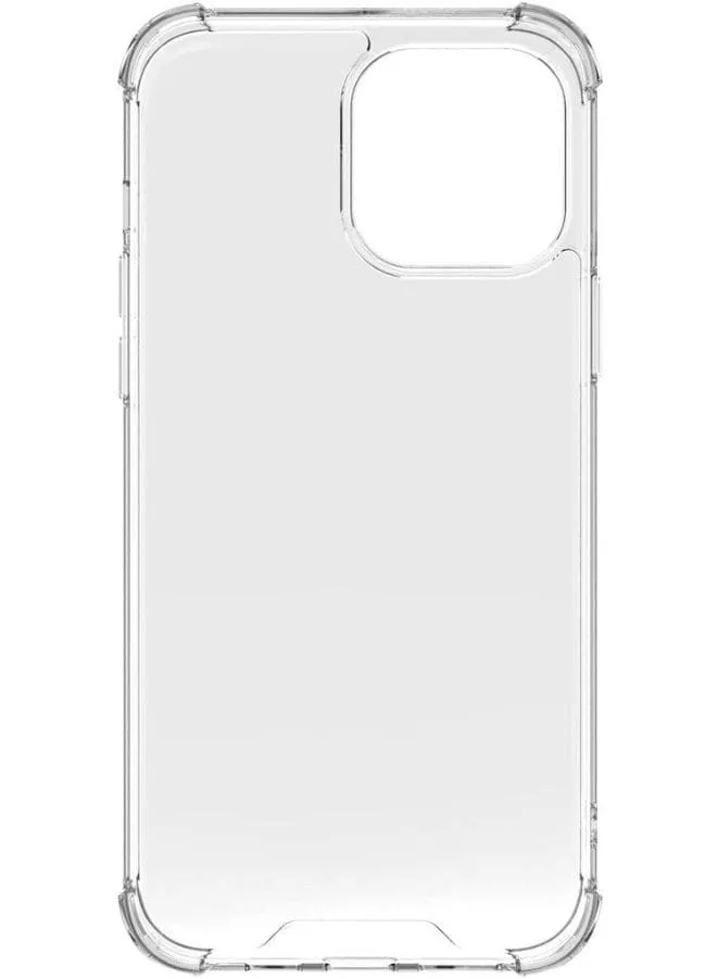 iPhone 14 Plus Case Clear Soft Flexible TPU Anti-Shock Slim Transparent Back Cover with Reinforced Bumper Corners