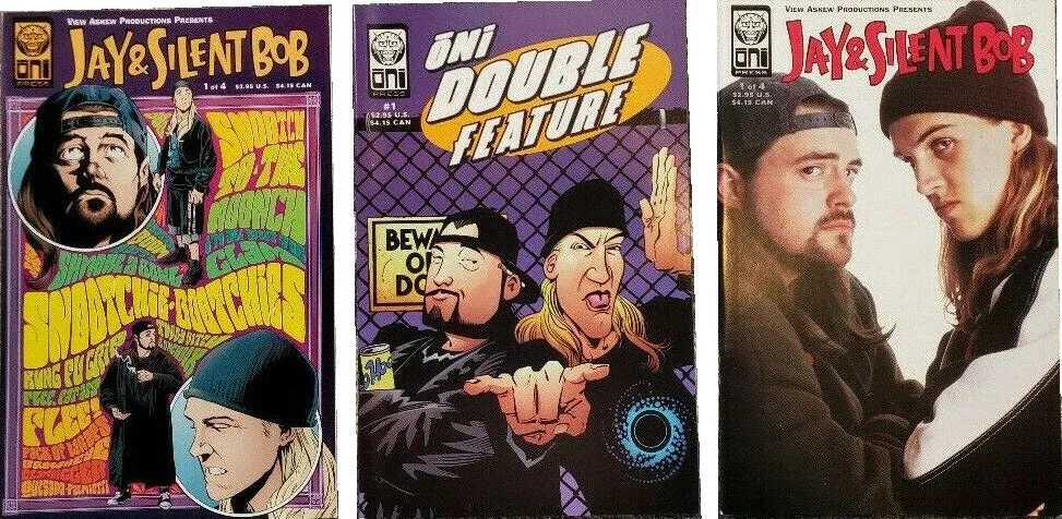 Jay & Silent Bob #1 Investment lot of 3 1st prints - Kevin Smith - Clerks - 1998 - NM