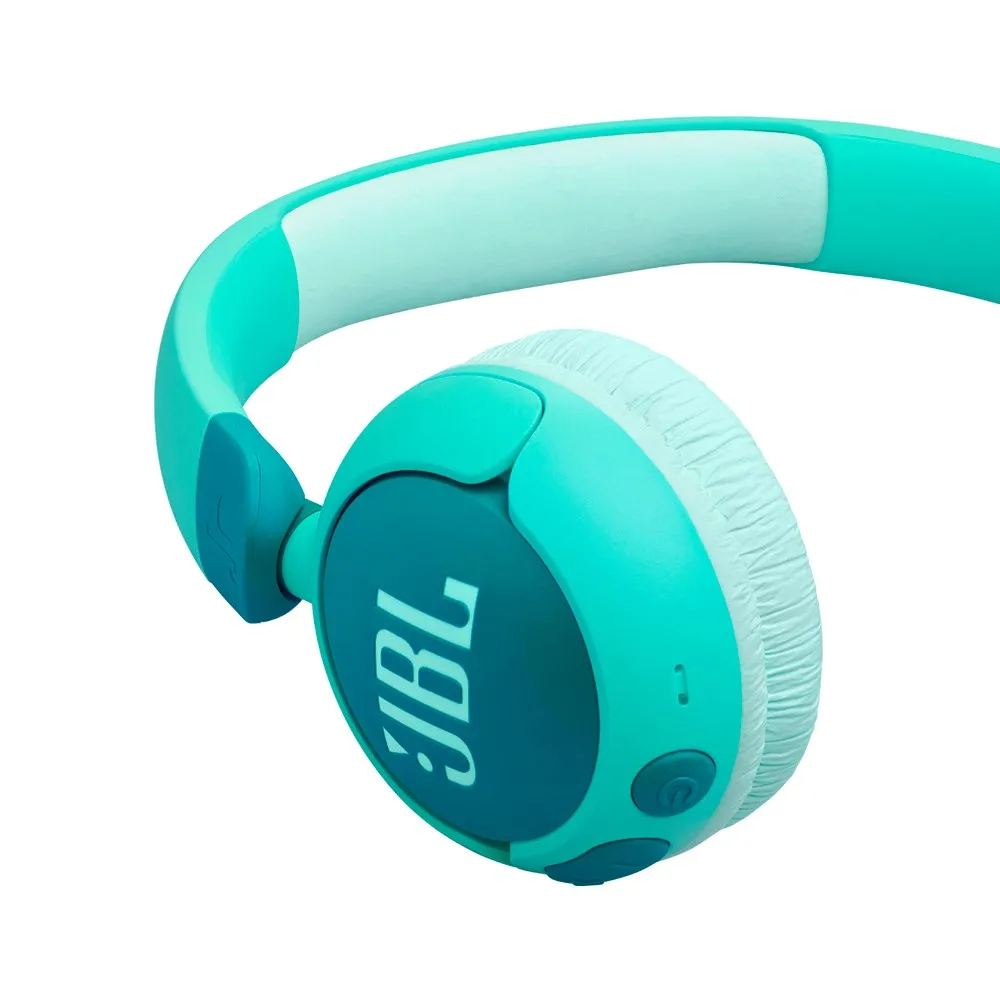 JBL Junior 320BT On-Ear Børne Headset Maks. 85 dB m. Bluetooth - Høretelefoner - Grøn