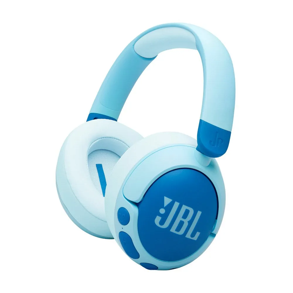 JBL Junior 470NC Over-Ear Børne Headset Maks. 85 dB m. Bluetooth og Aktiv Støjreduktion - Høretelefoner - Blå