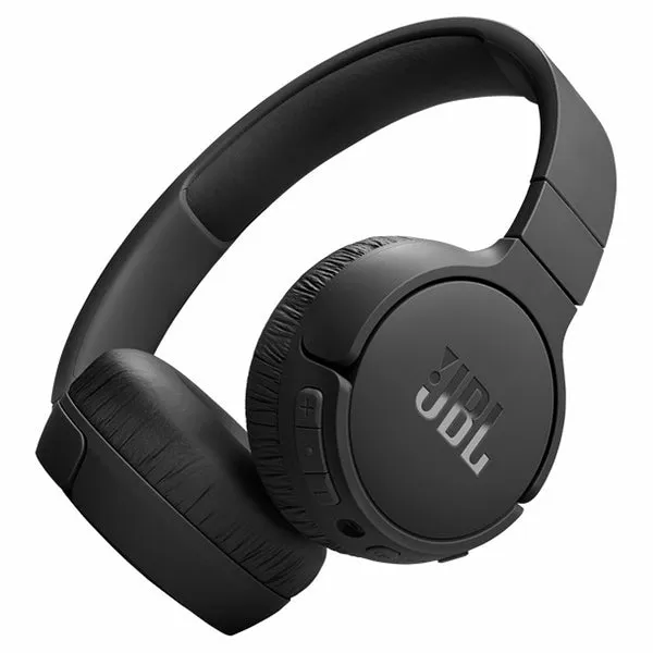 JBL Tune 670NC Adaptive Noise Cancelling On-Ear Wireless Headphones - Black | JBLT670NCBLK