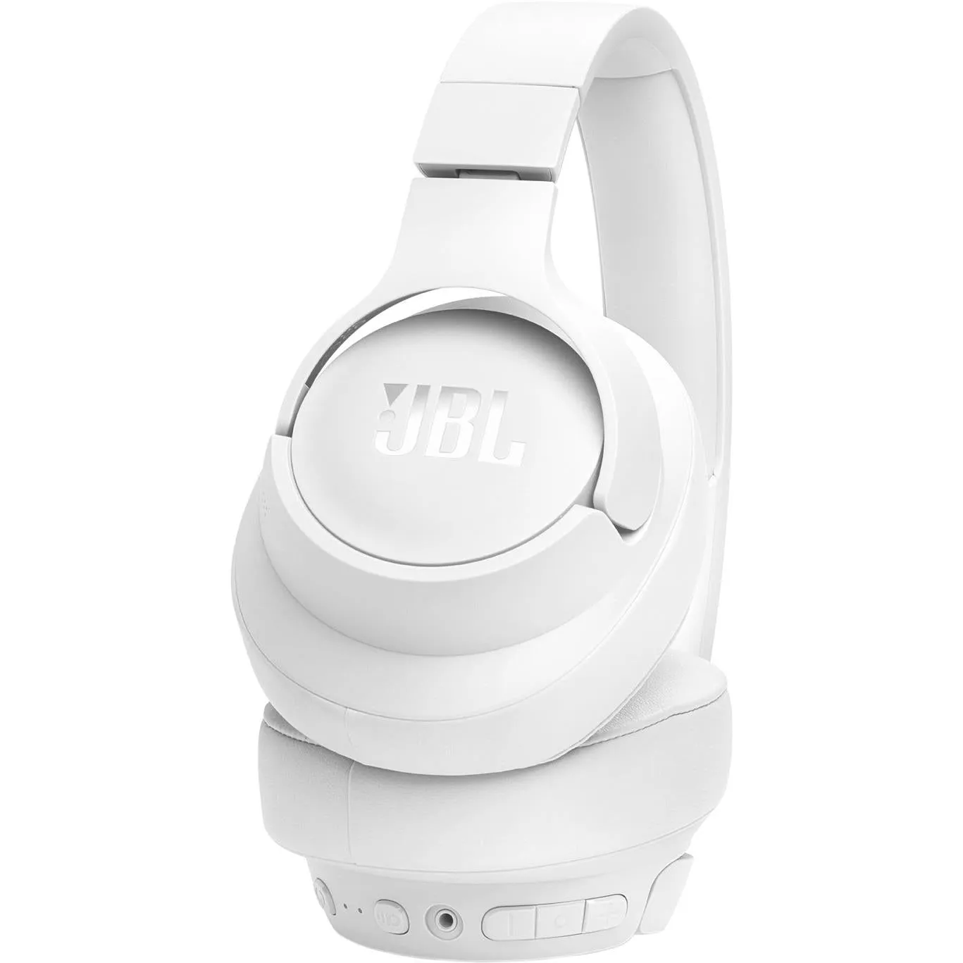 JBL Tune 770 Wireless Adaptive Noise Cancelling Over-Ear Headphones (White)