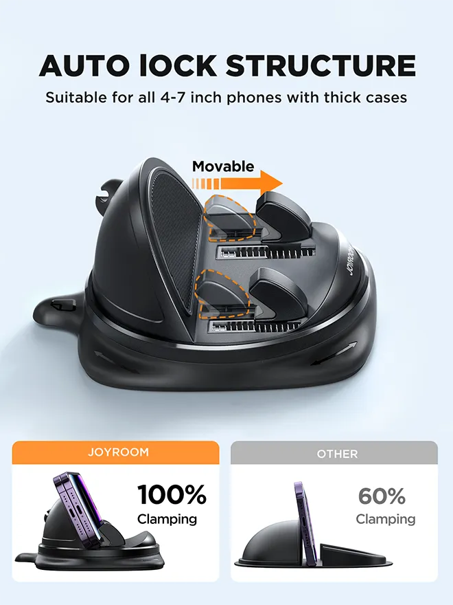 Joyroom JR-ZS354 | Car Mount | Holder with Sticky Pad & Adjustable Angles