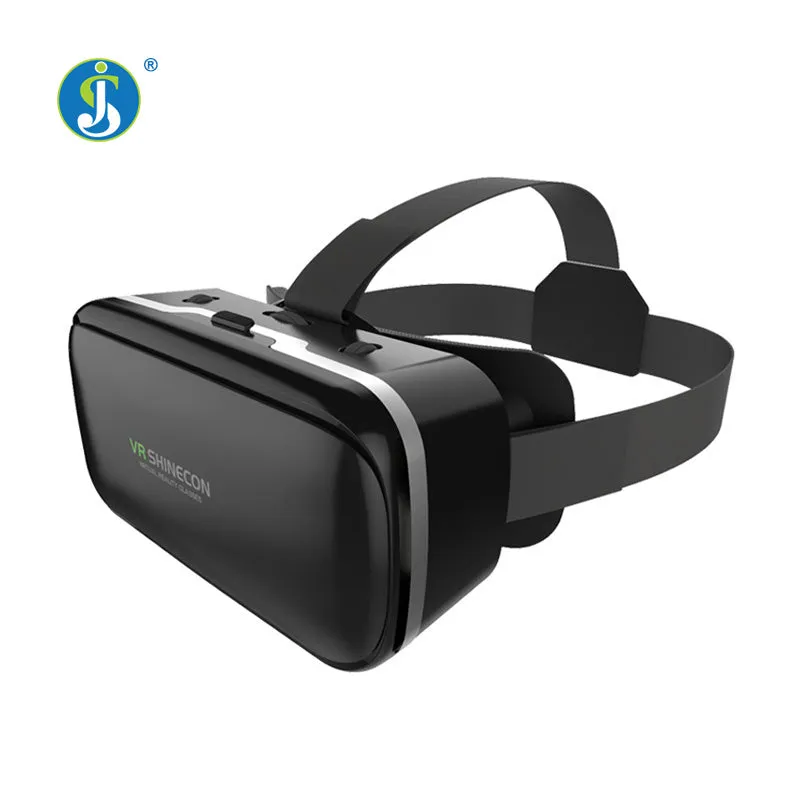 Jslinter Vr (6.0 Version) Virtual Reality Glasses 3d 360 Degree Google Cardboard With 40mm Big Lens For 4.5-6.0 Mobile Phone