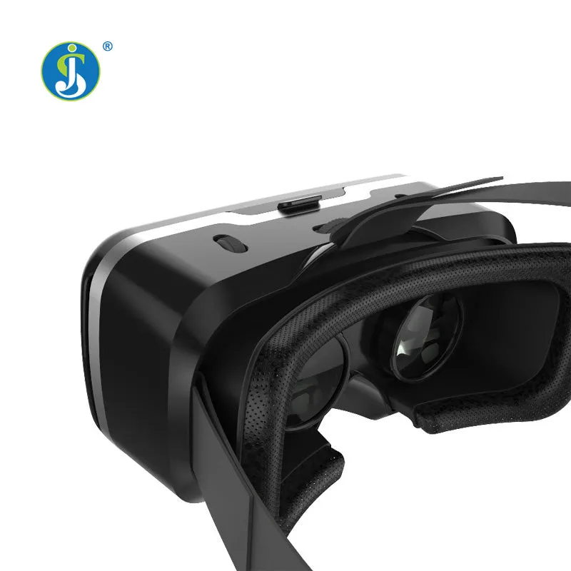 Jslinter Vr (6.0 Version) Virtual Reality Glasses 3d 360 Degree Google Cardboard With 40mm Big Lens For 4.5-6.0 Mobile Phone