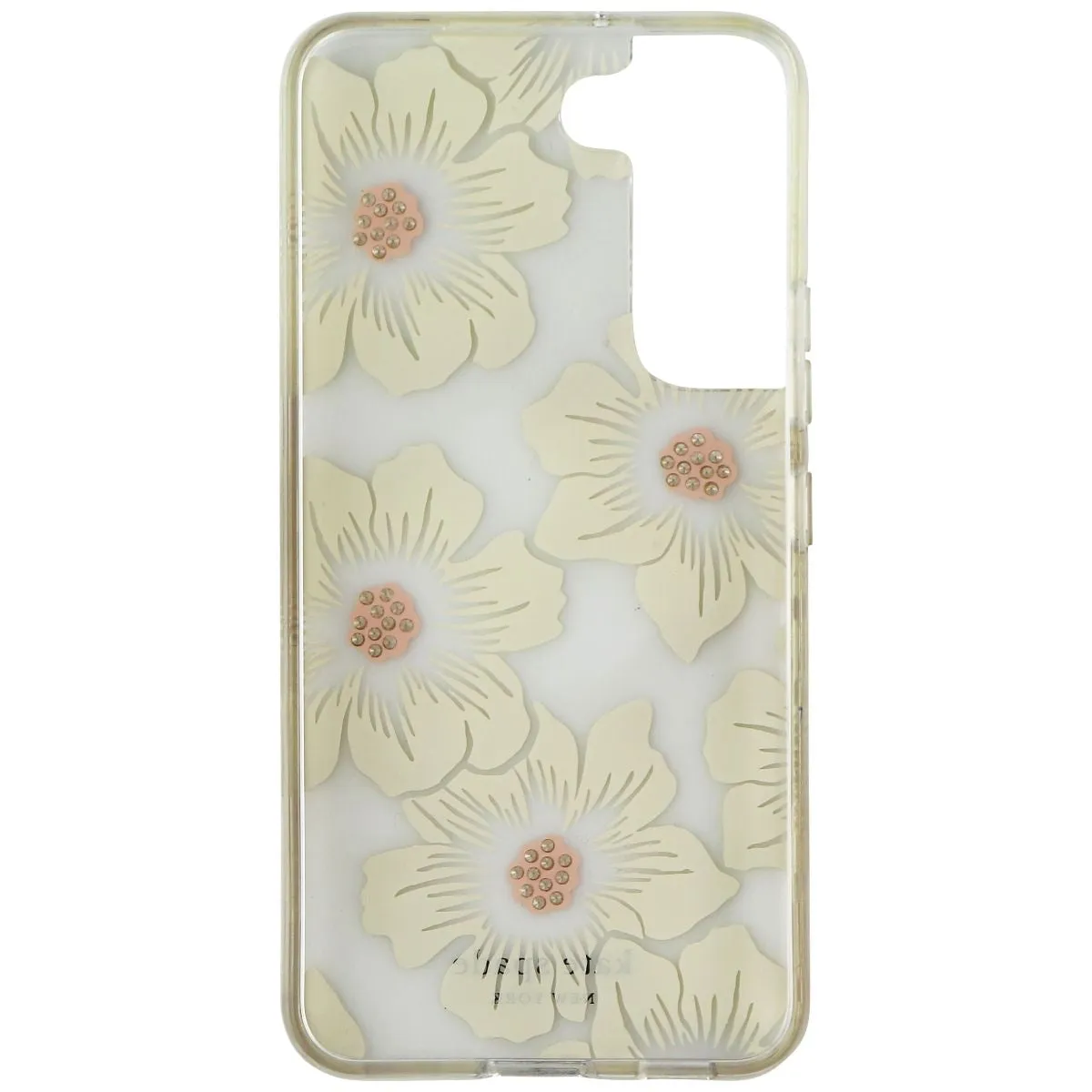 Kate Spade Protective Hardshell Case for Samsung Galaxy S22 - Hollyhock