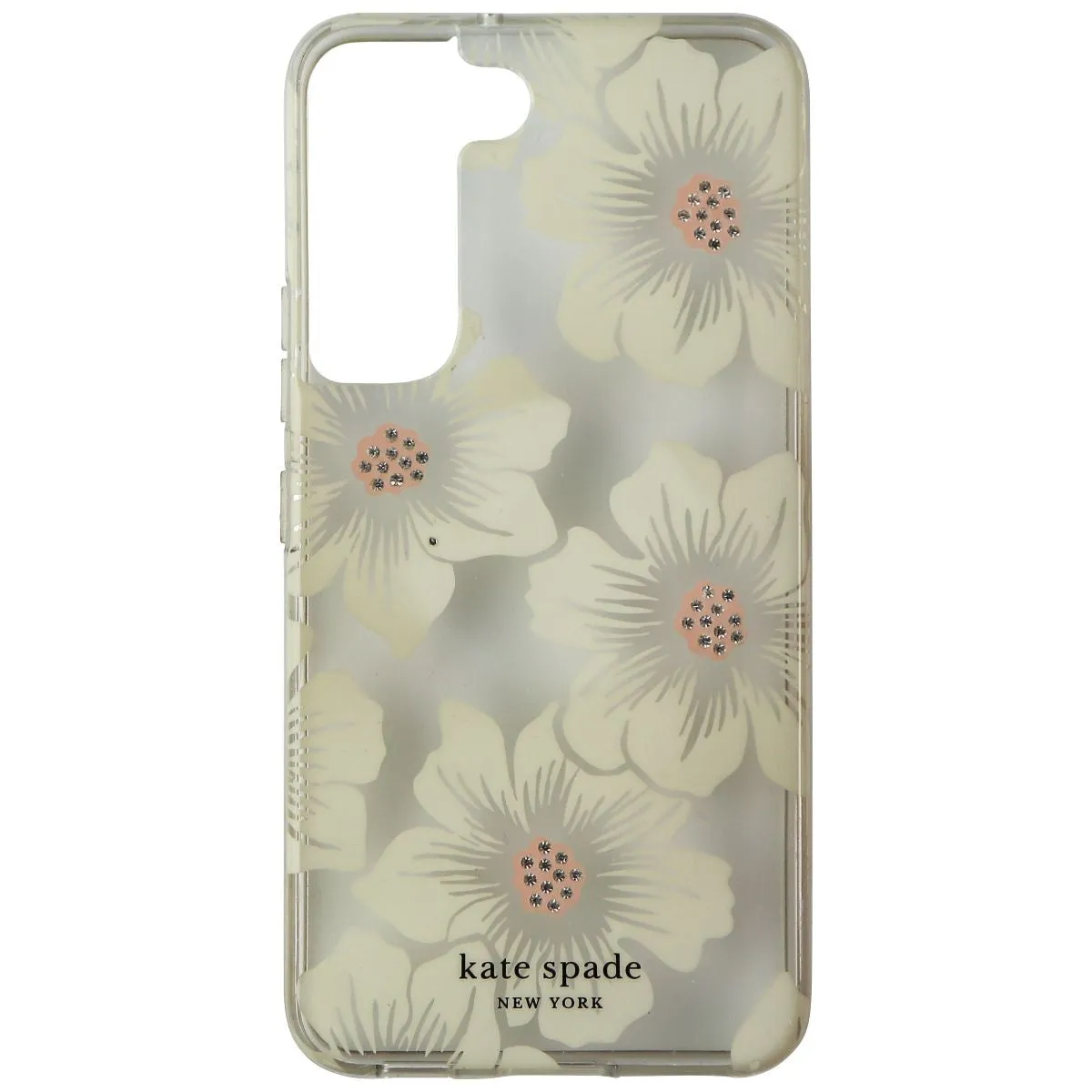 Kate Spade Protective Hardshell Case for Samsung Galaxy S22 - Hollyhock