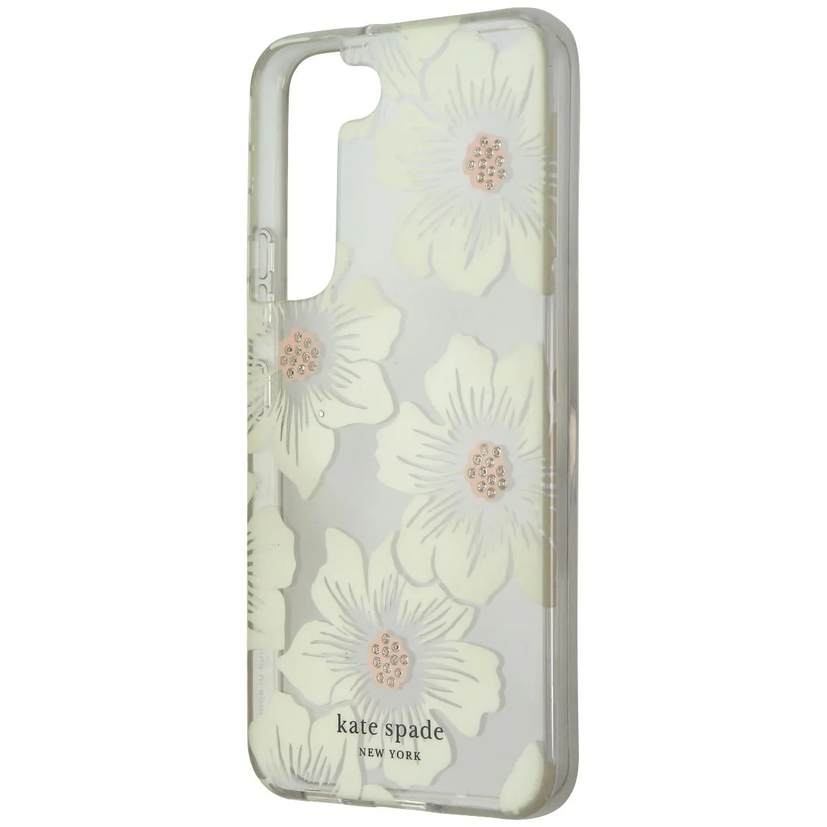 Kate Spade Protective Hardshell Case for Samsung Galaxy S22 - Hollyhock