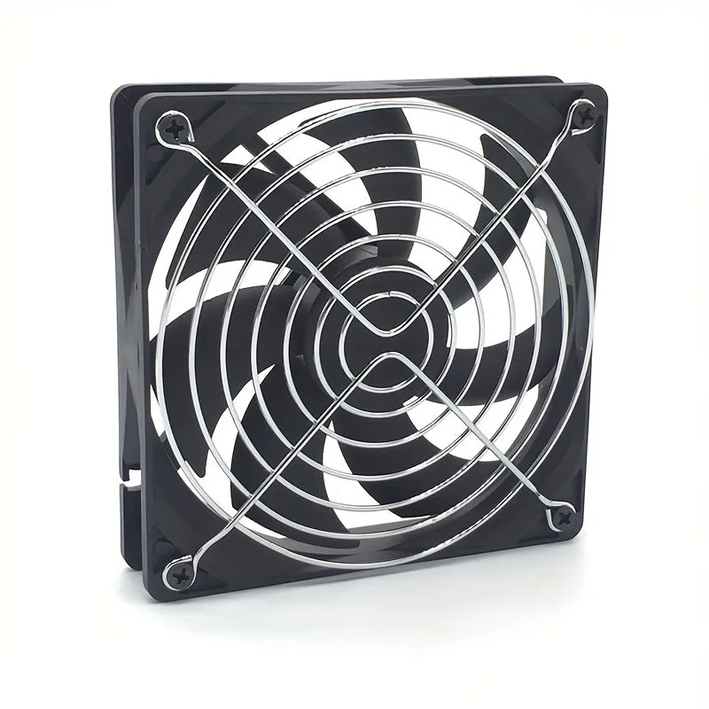 Keep Your Computer Cool with Metal Iron Mesh Protective Cover for Case Fans