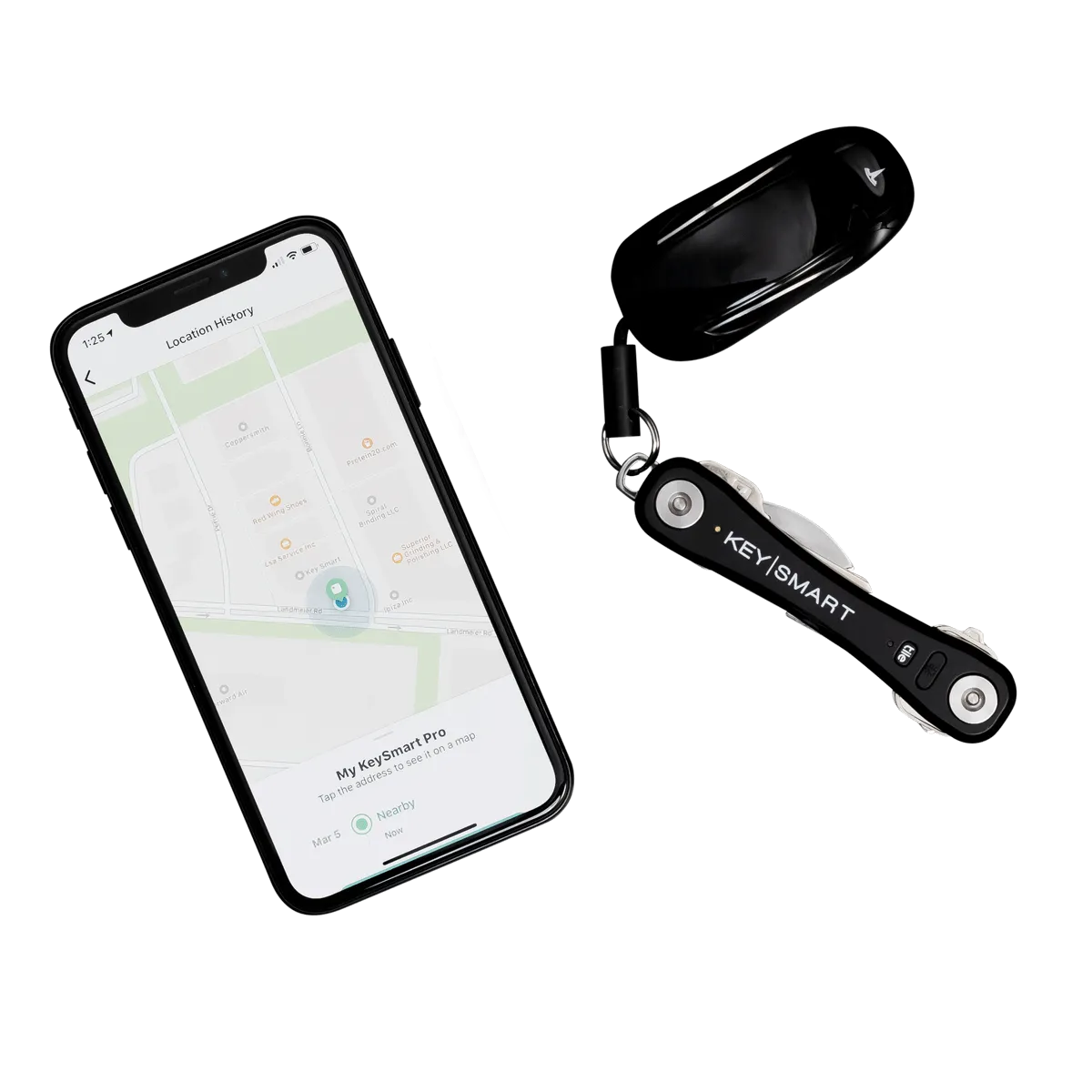 Keysmart Pro With Tile Smart Location