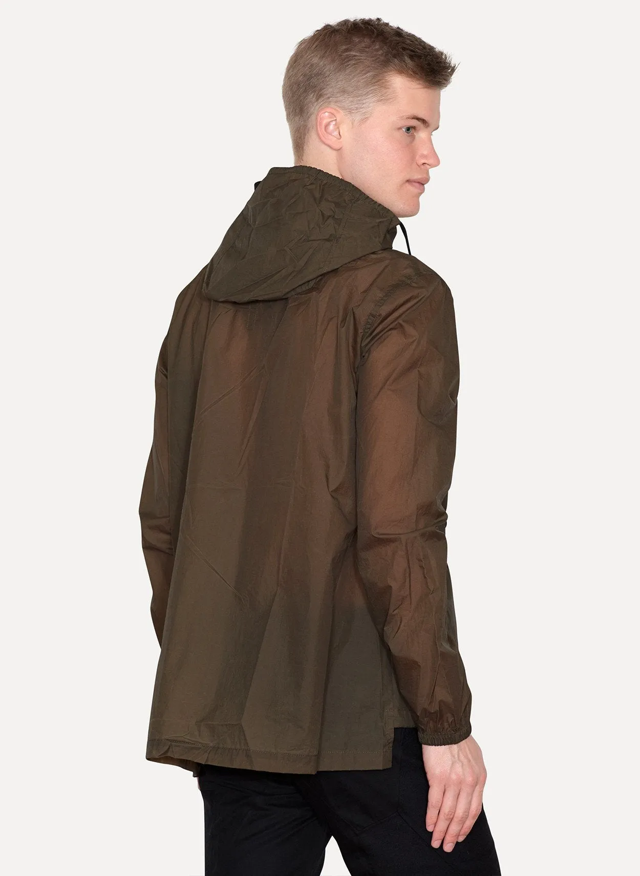 Khaki Light Polyester Jed Windbreaker