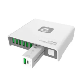 LDNIO Desktop Charger with Emergency 2600mAh Powerbank