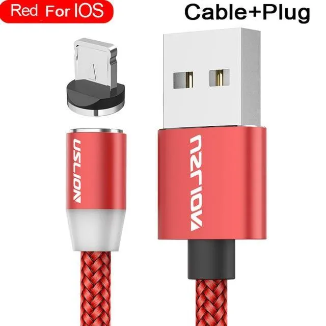 LED Fast Charging Magnetic USB Cable