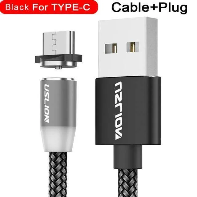 LED Fast Charging Magnetic USB Cable