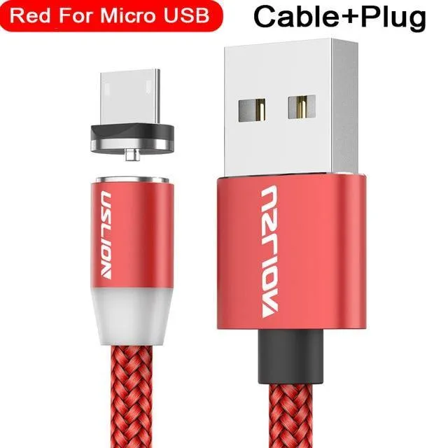 LED Fast Charging Magnetic USB Cable