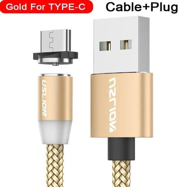 LED Fast Charging Magnetic USB Cable