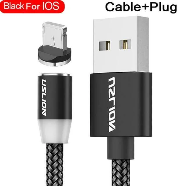 LED Fast Charging Magnetic USB Cable