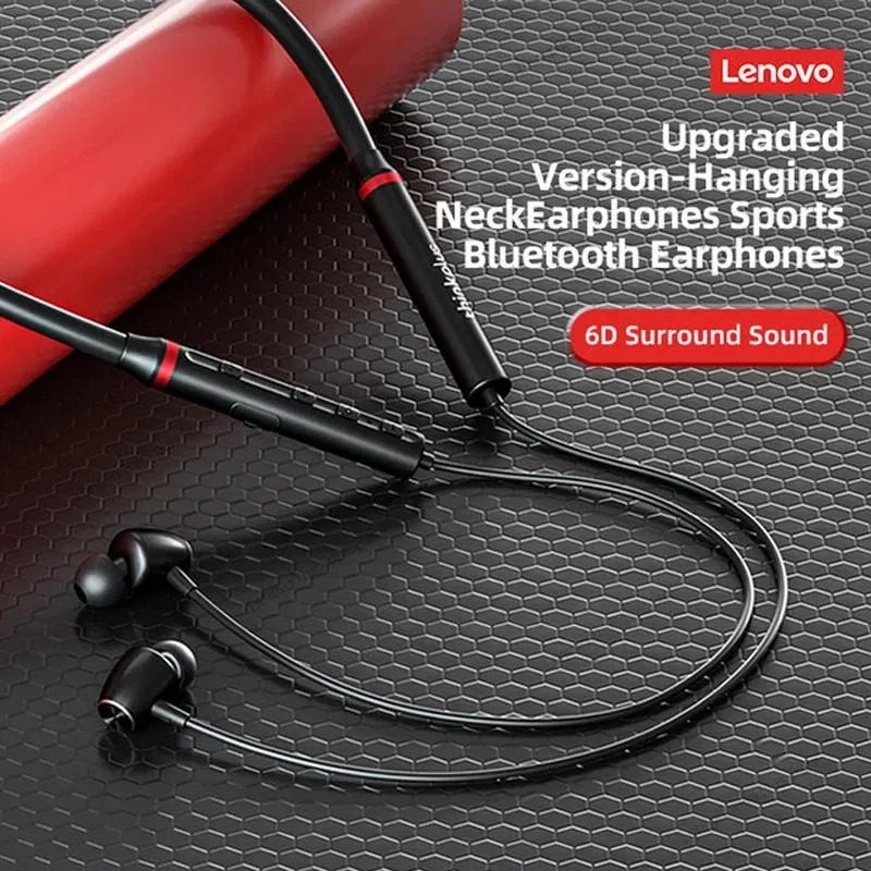 Lenovo HE05X 2 Bluetooth 5.0 Earphones HIFI Magnetic Neckband Headset