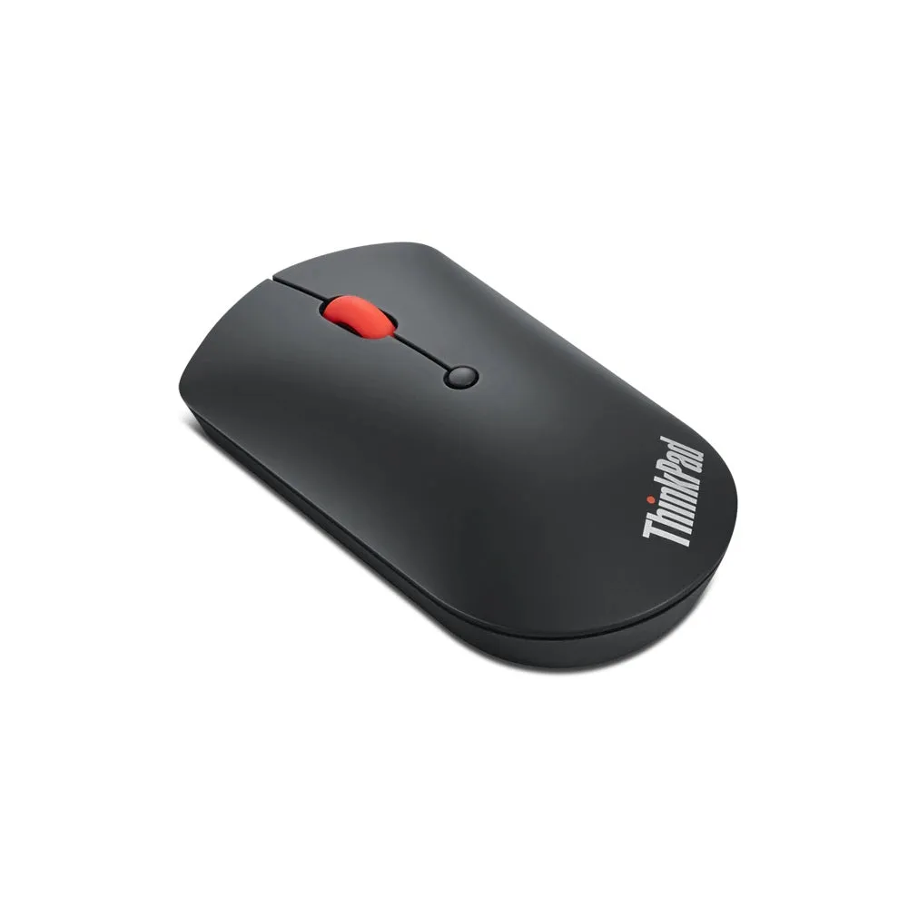 Lenovo Thinkpad Silent - Mouse - Right And Left-Handed - Blue Optical - 3 Buttons - Wireless - Bluetooth 5.0 - Black - R