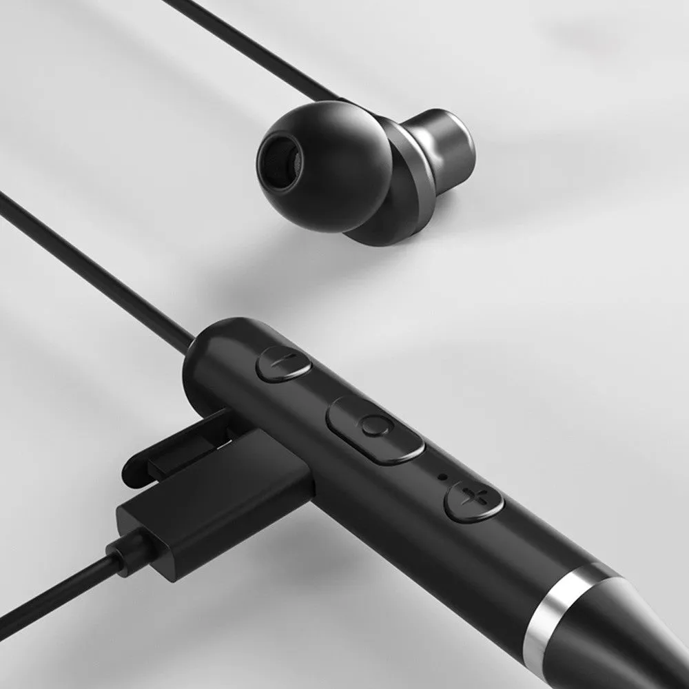 Lenovo - thinkplus Live Pods XE05 Stereo In-Ear Bluetooth 5.0 Sports Headphones with Neckband   Microphone (IPX5) - Black