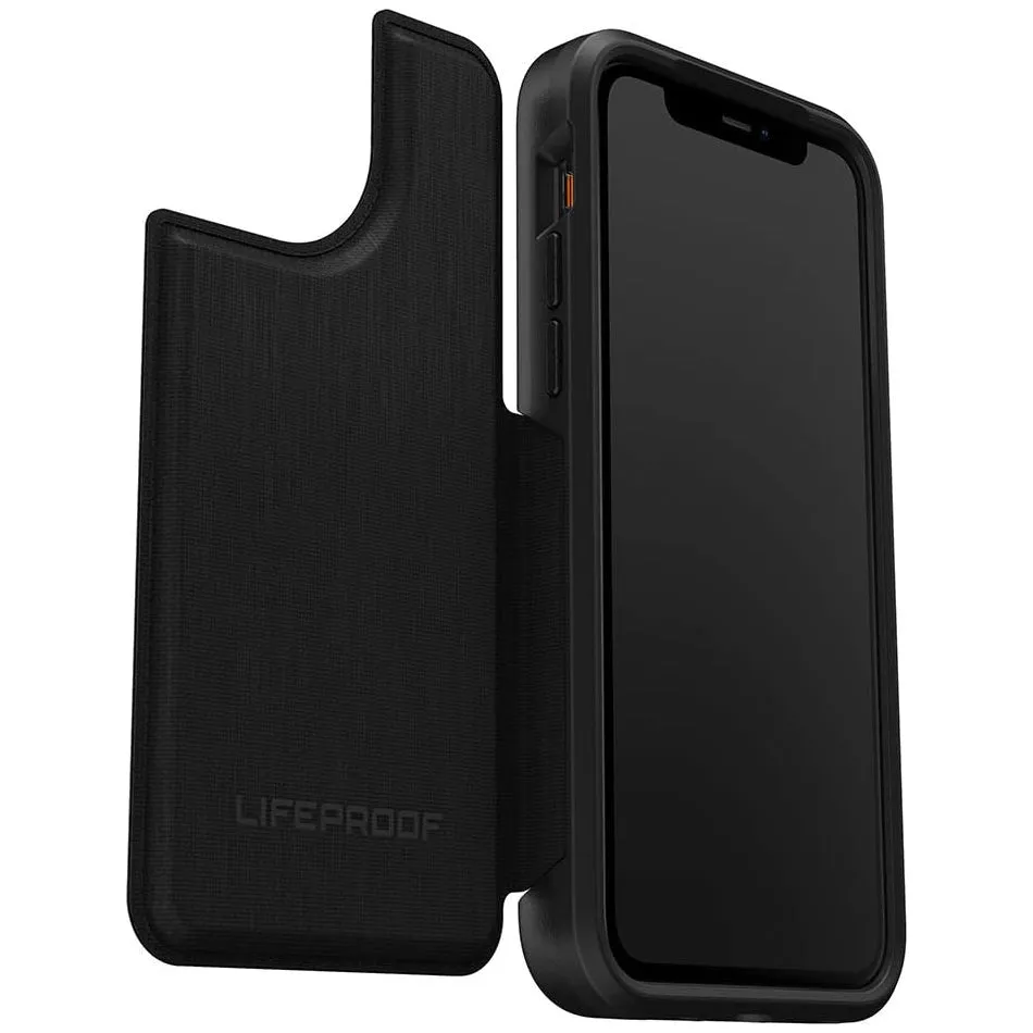 Lifeproof Flip Wallet Case Cover for iPhone 11 Pro - Black