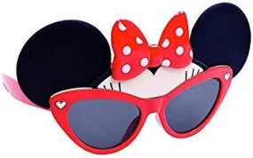 Lil' Red Minnie Glasses Sun-Staches