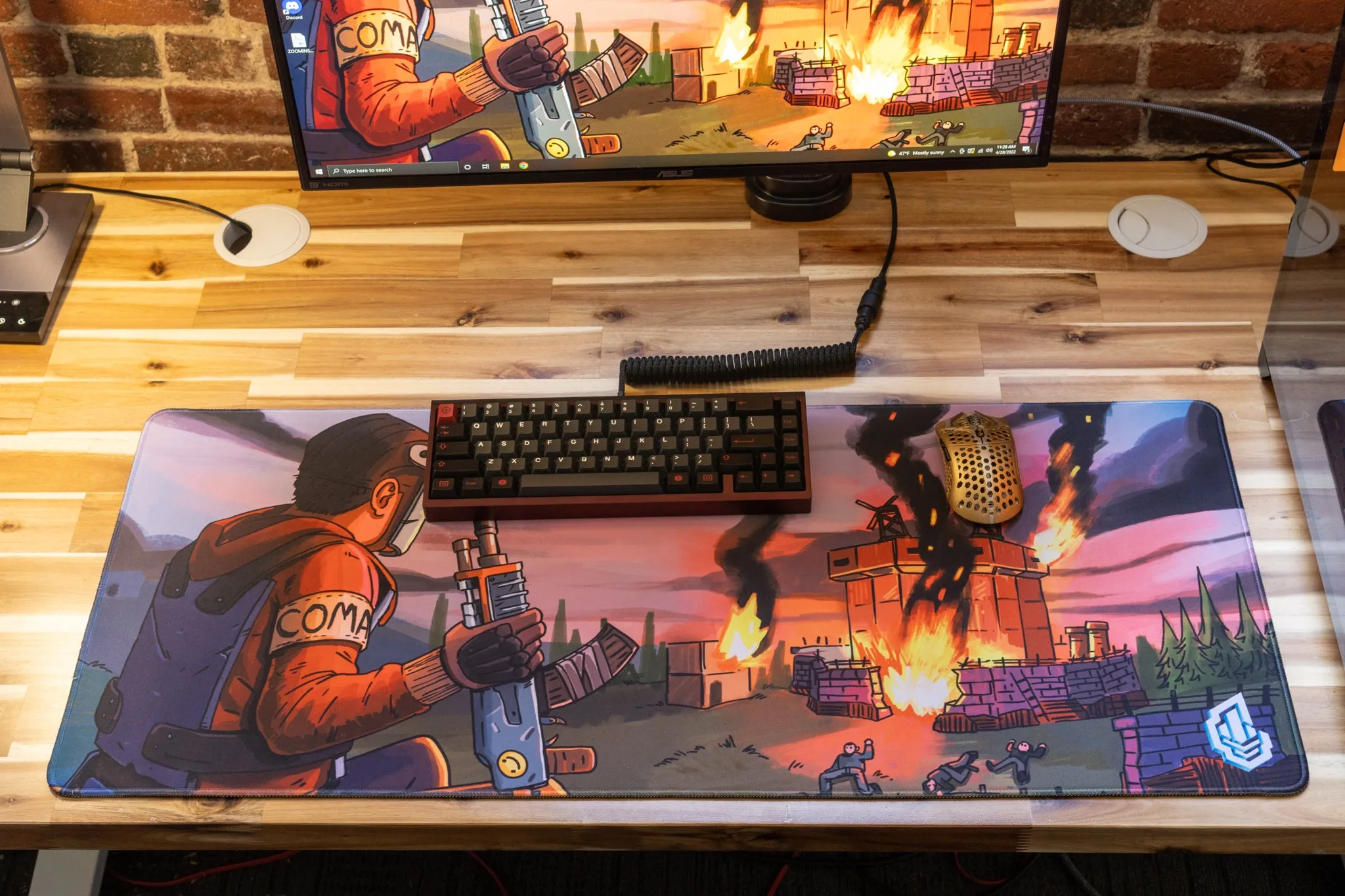 Limited Edition - "Coma" Creator Deskmat