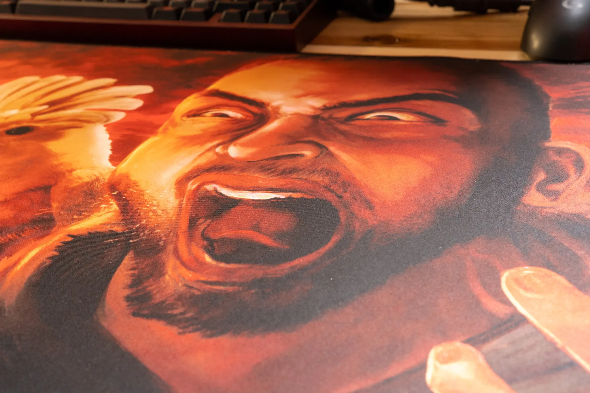 Limited Edition - "Odablock - Inner Rage" Creator Deskmat