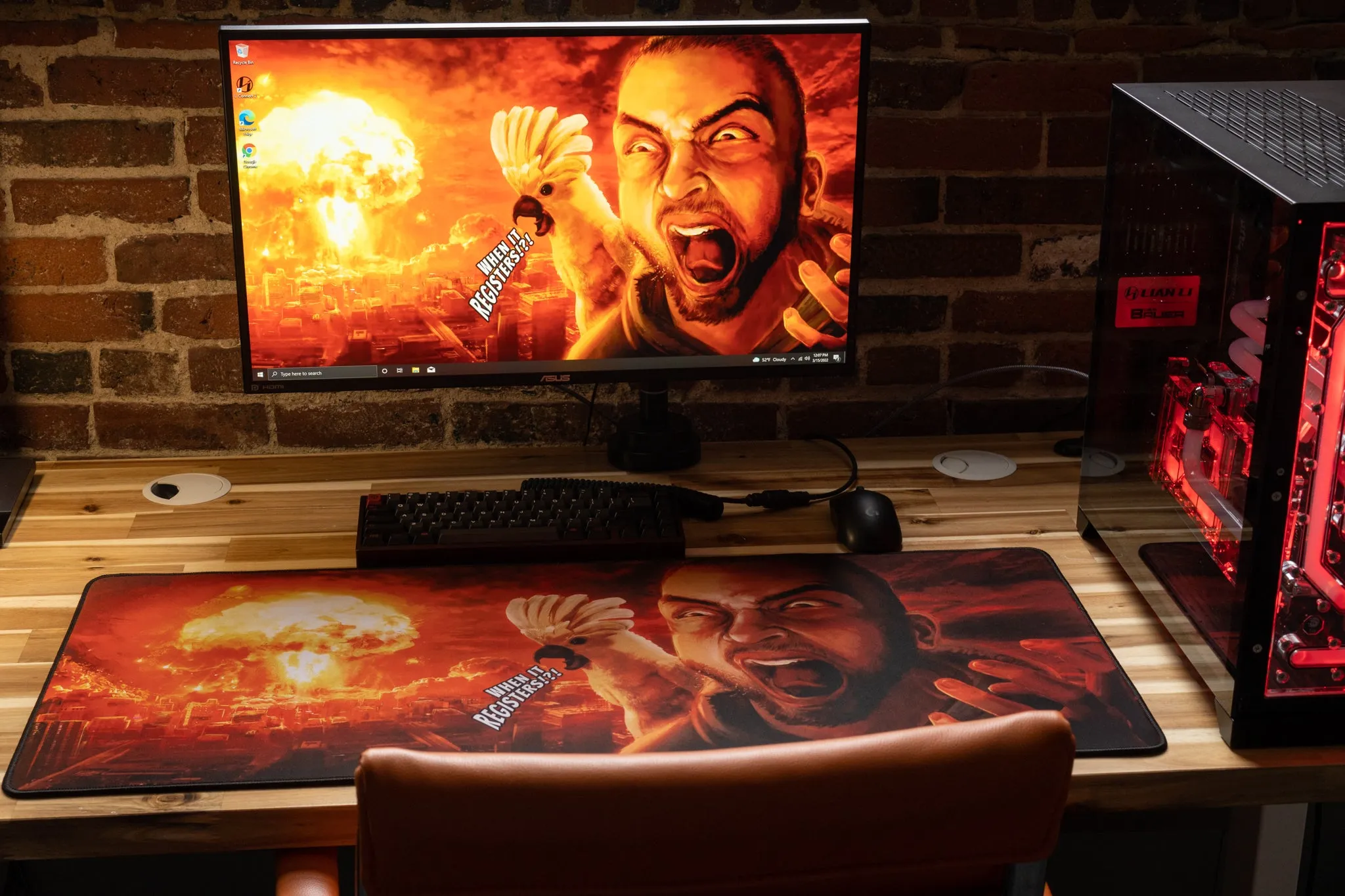 Limited Edition - "Odablock - Inner Rage" Creator Deskmat