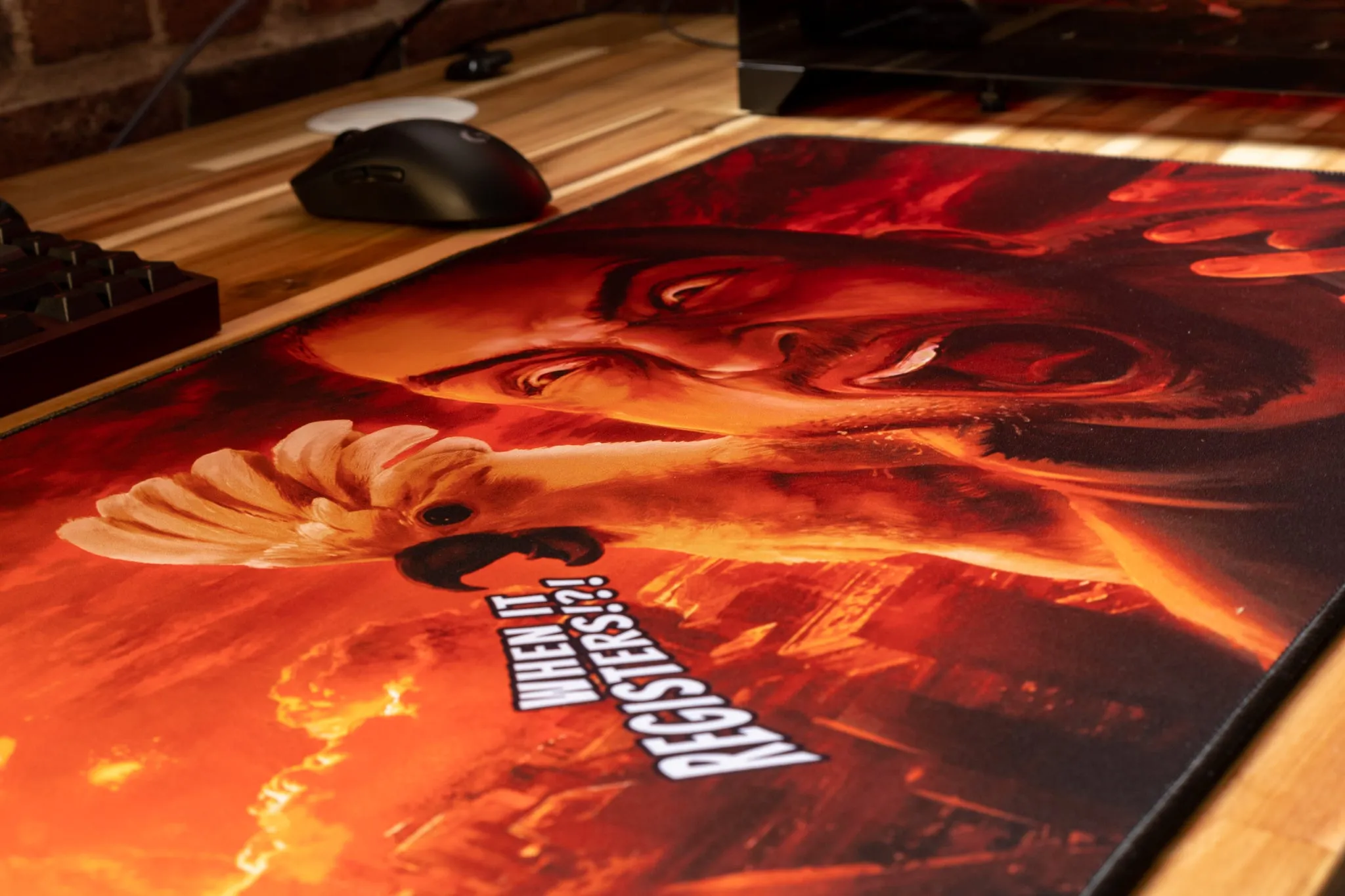 Limited Edition - "Odablock - Inner Rage" Creator Deskmat