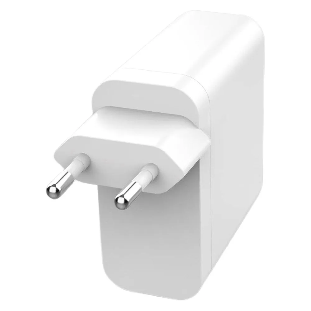 Lippa Vægoplader PD 100W GaN m. 3 x USB-C & 1 x USB-A - Hvid