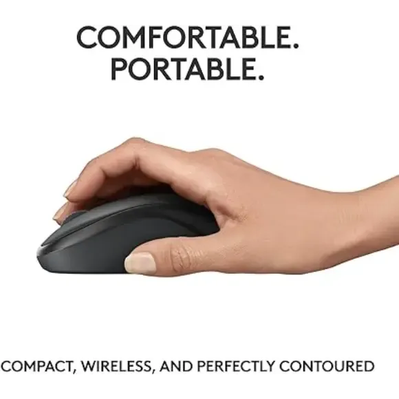 Logitech M240 Silent Bluetooth, Wireless Mouse - Graphite