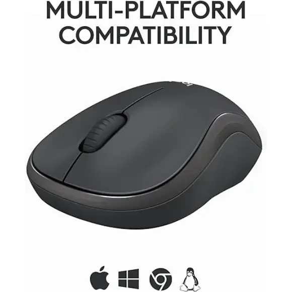 Logitech M240 Silent Bluetooth, Wireless Mouse - Graphite